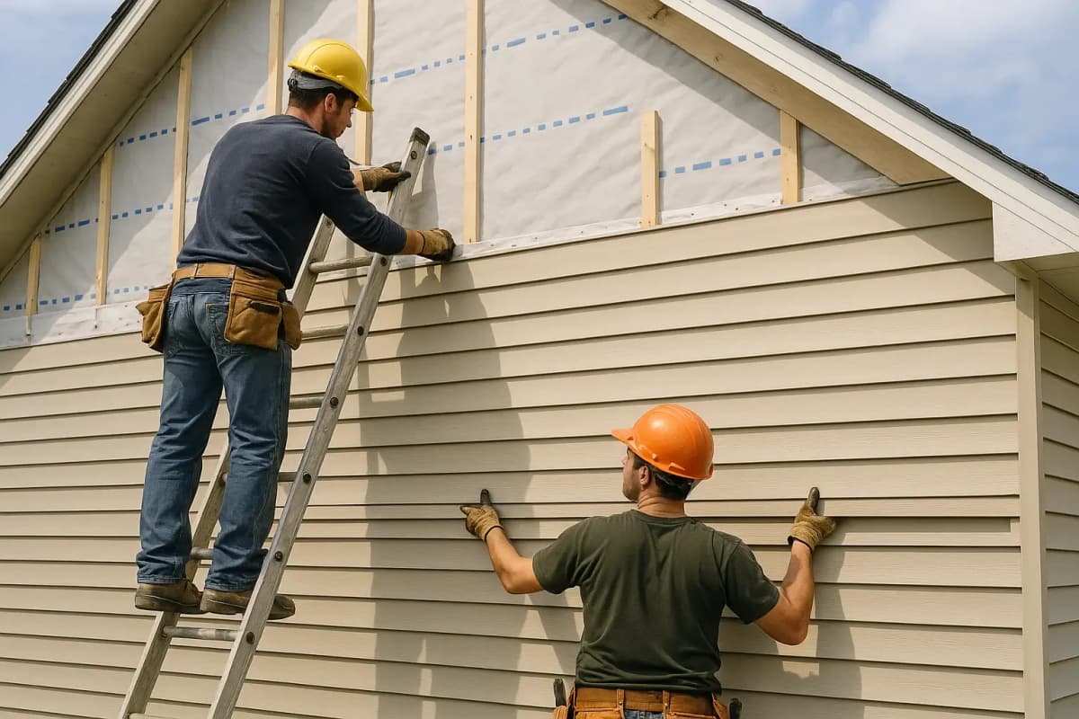 Mirza Construction team at work